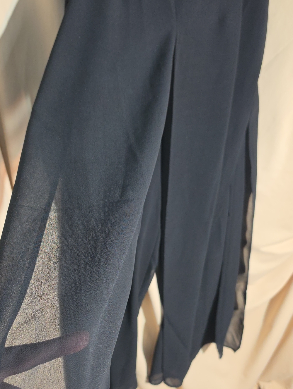 Women’s Dressbarn Collection Black Sheer lined evening pants. Size 16 - Picture 12 of 12